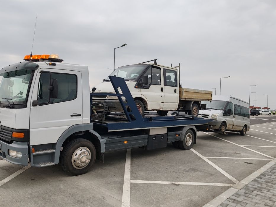 Tractari auto & Transport utilaje cu platforma – Pitești