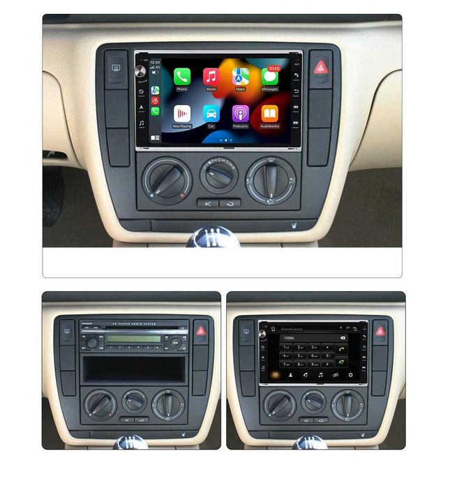 Navigatie VW Passat B5 Golf 4 Bora Polo Sharan T5 Skoda Octavia 4GB