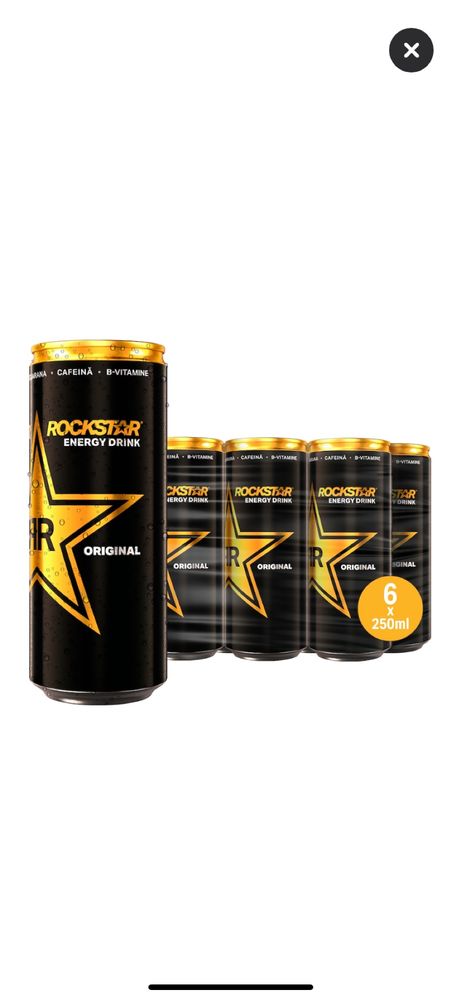 Vand energizant rockstar