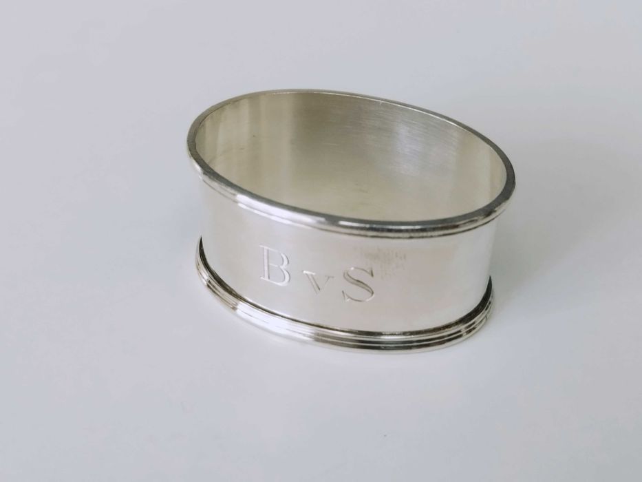 Inel Servetele argint 800 , Italia