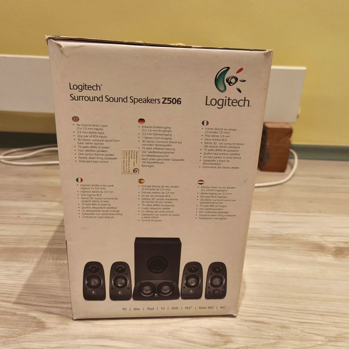 Logitech колони за компютър