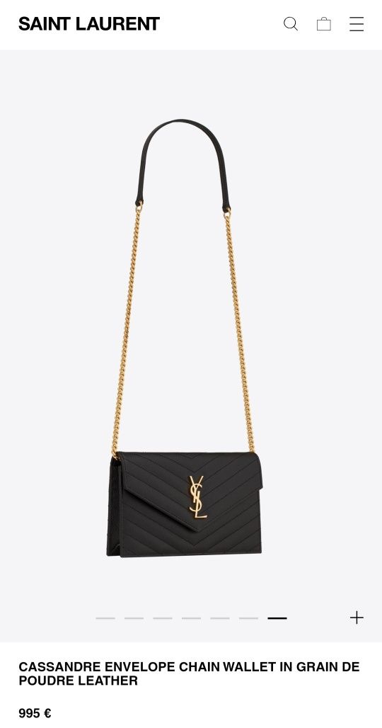 Geanta St. Laurent WOC wallet on chain