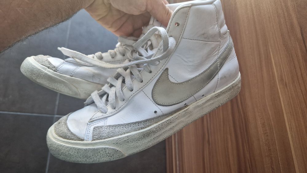 Nike, номер 39, кожа, бял