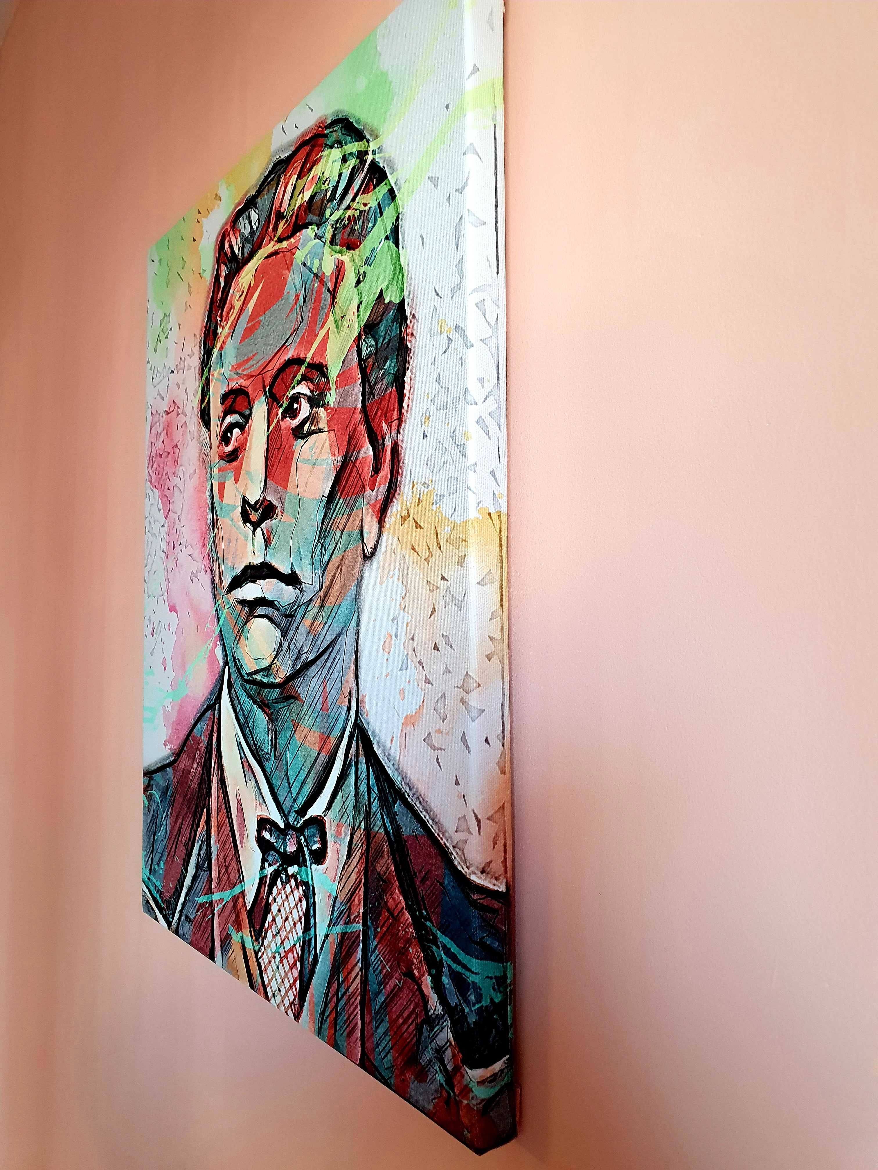 Модерен портрет на Васил Левски (размер 40х50cm)