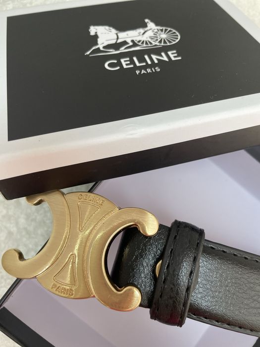 Колан естествена кожа в кутия