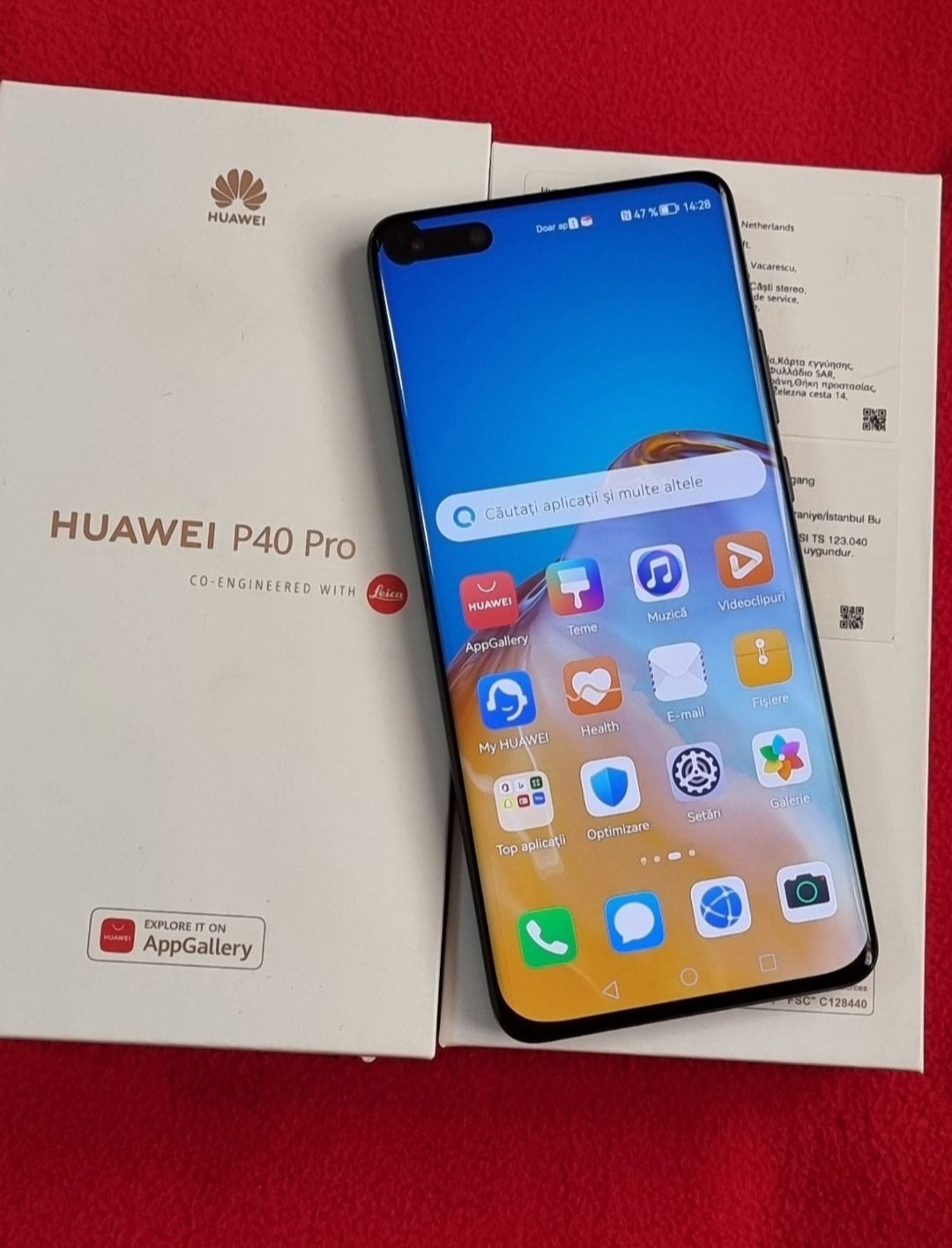 Huawei P40 Pro Negru 256Gb, 8Gb Ram. Citește anuntul.