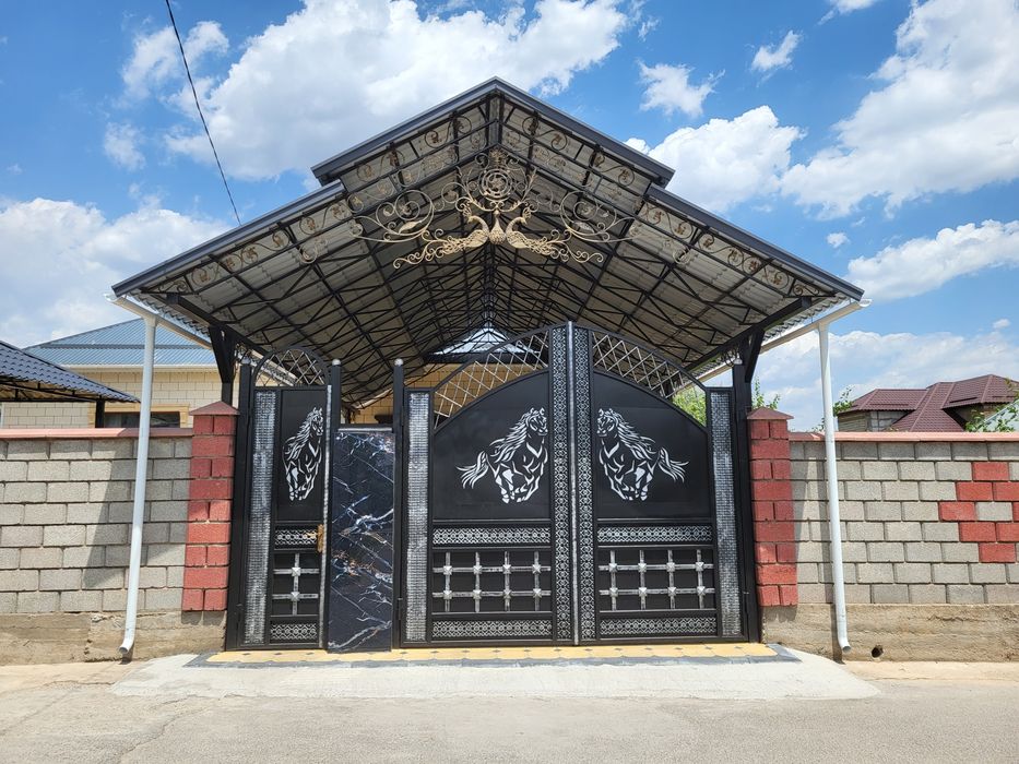 Навес арка ворота сварка жұмыстары тапсырыспен істейміз!