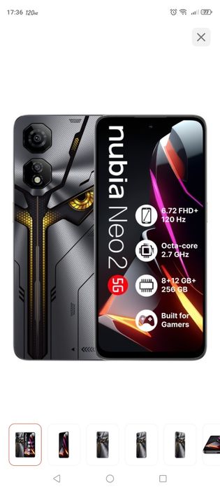 Смартфон ZTE Nubia neo2 5g