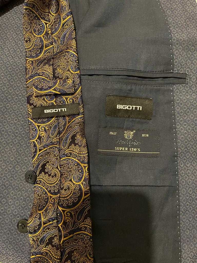 Costum Bigotti, Camasa + Pantaloni + Vesta + Cravata