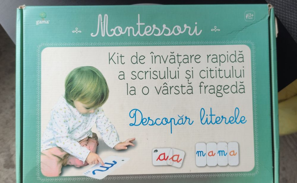 Montessori. Kit de invatare rapida a scrisului si cititului