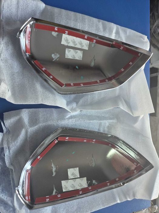 Capace de oglinzi cromate Skoda Octavia 2, II 2004-2009