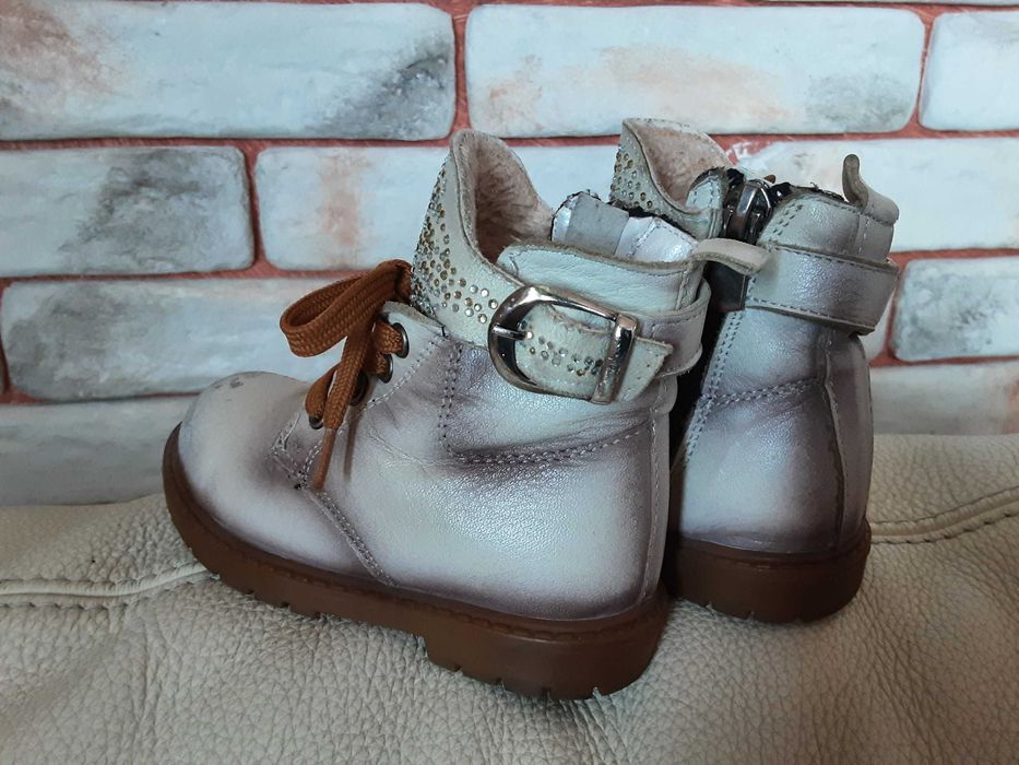 Бебешки/детски зимни/есенни боти от естествена кожа 22, 23, 19 и 24