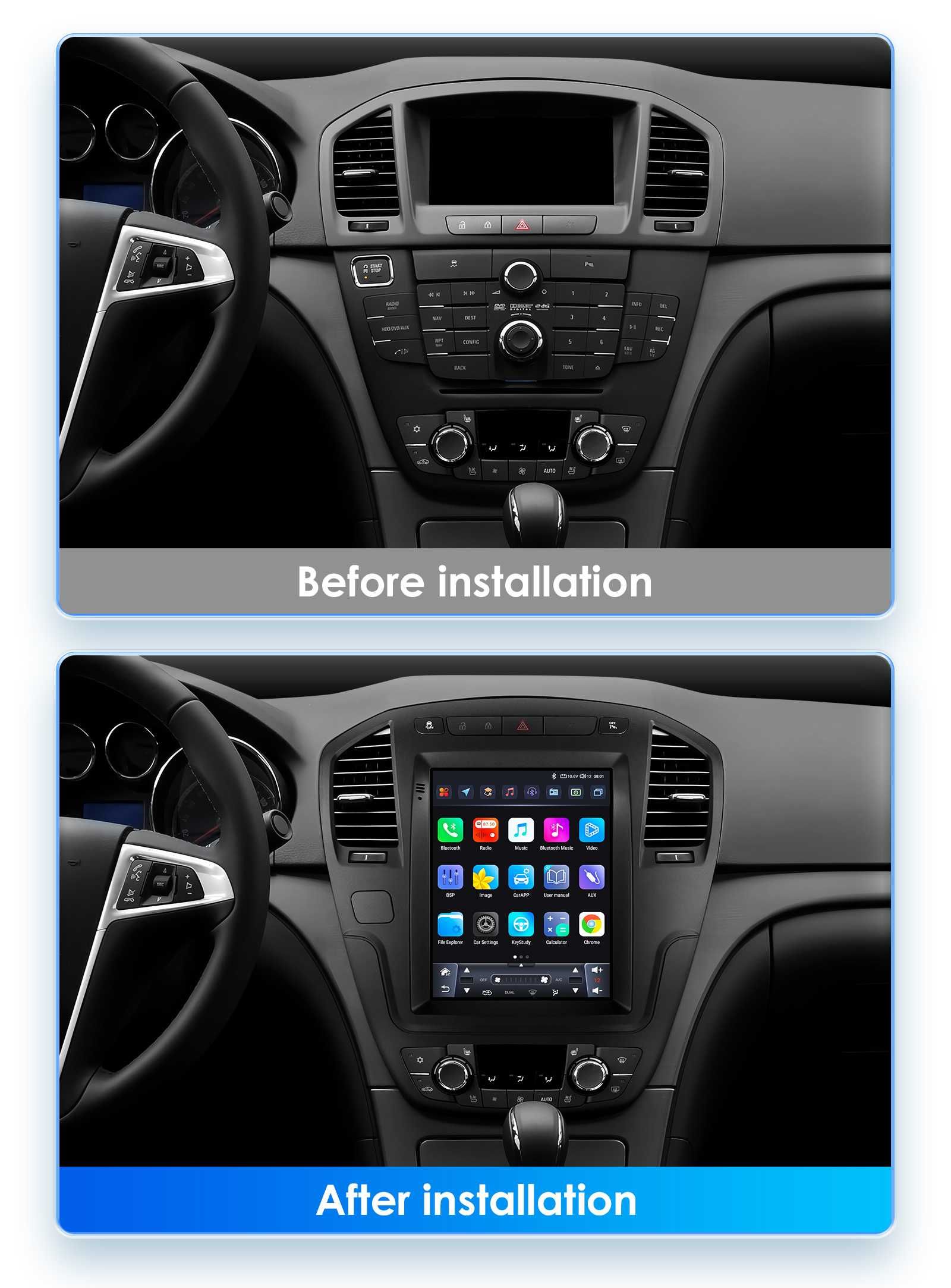Opel Insignia 2009 - 2013 9.7 Мултимедия Навигация Android