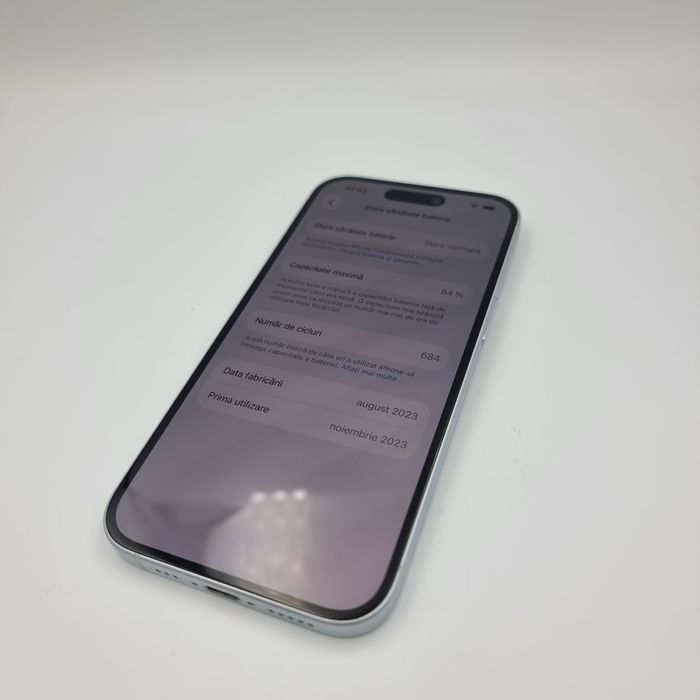 Amanet F28: Telefon Iphone 15  256GB