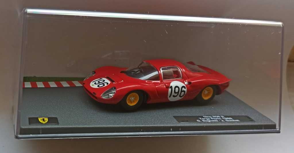 Macheta Ferrari Dino 206 S (Targa Florio 1966) - Bburago/Altaya 1/43