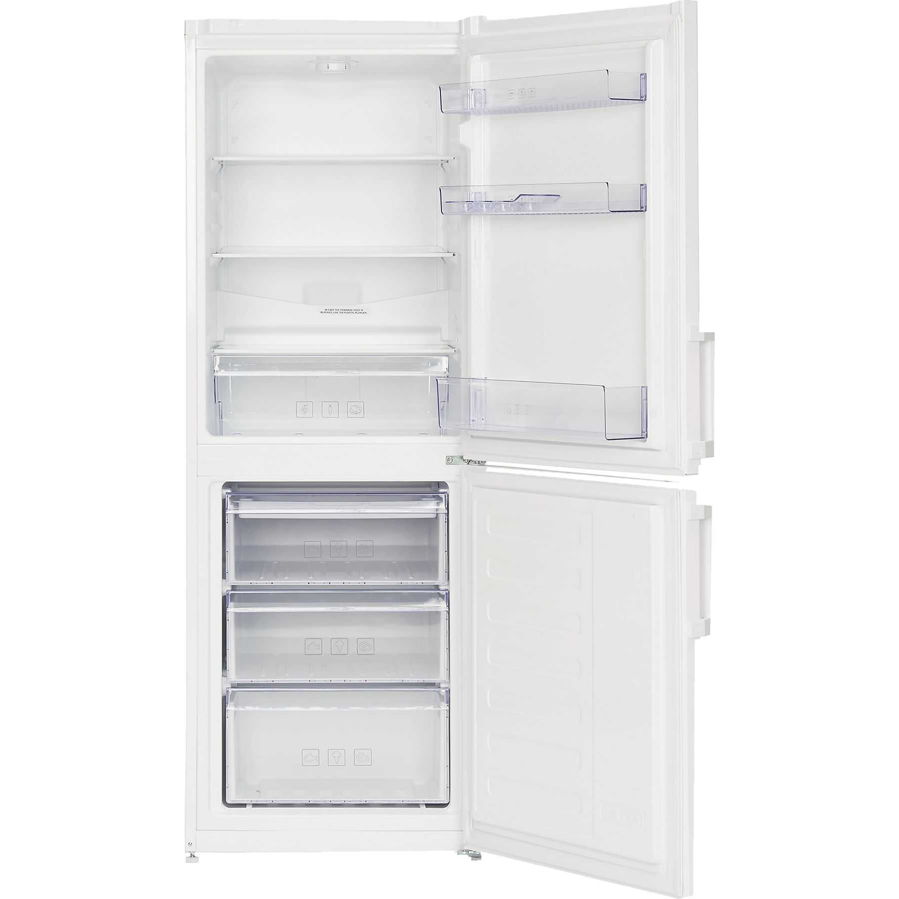 Нов хладилник с фризер Beko CSA240M31WN