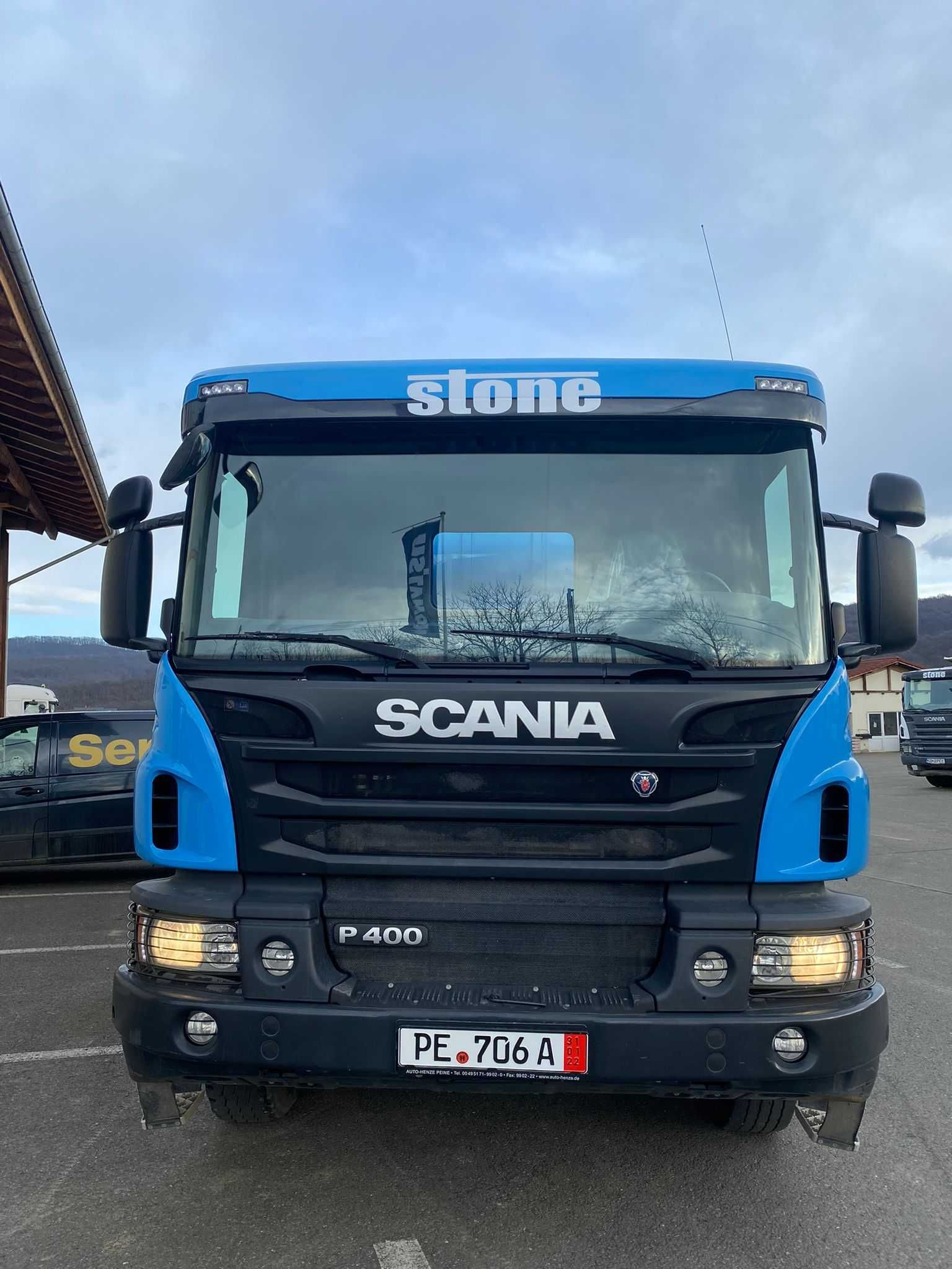 Autobetoniera SCANIA 8x4 9 mc