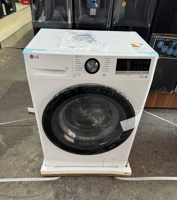 Стиральная машина LG 7 кг F2V3HS6W AI DD Inverter Steam