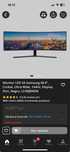 Monitor Samsung C49J8900KU, ultra wide 49’, 144Hz
