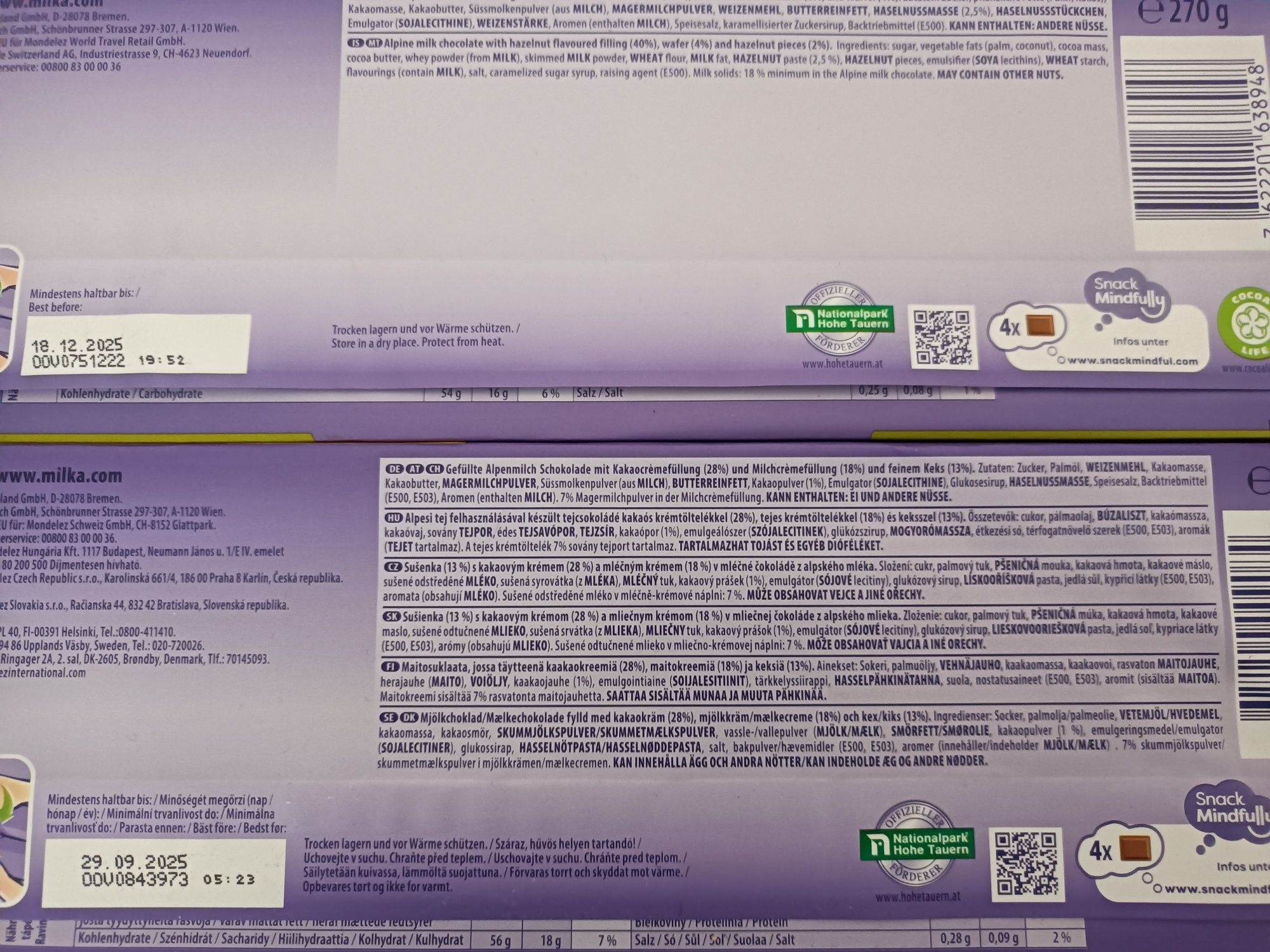 MILKA 300 g Germania