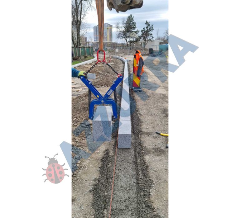 CLESTE ridicare dale si pavaj ridicare cu utilaj 150kg CLESTE GARDURI