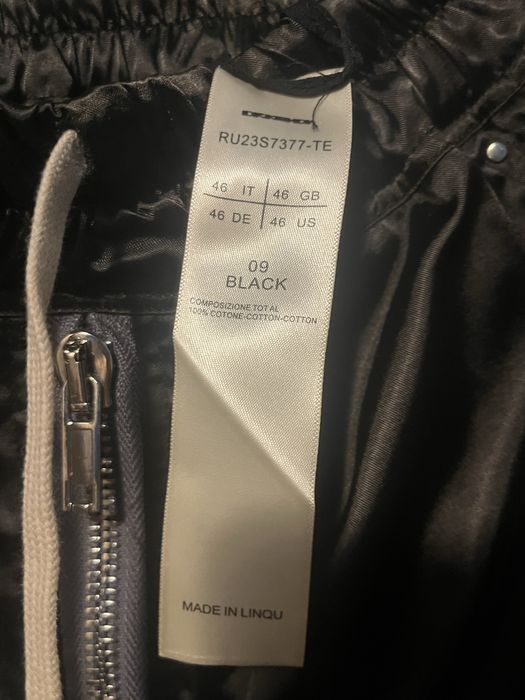 pantaloni scurt rick owens