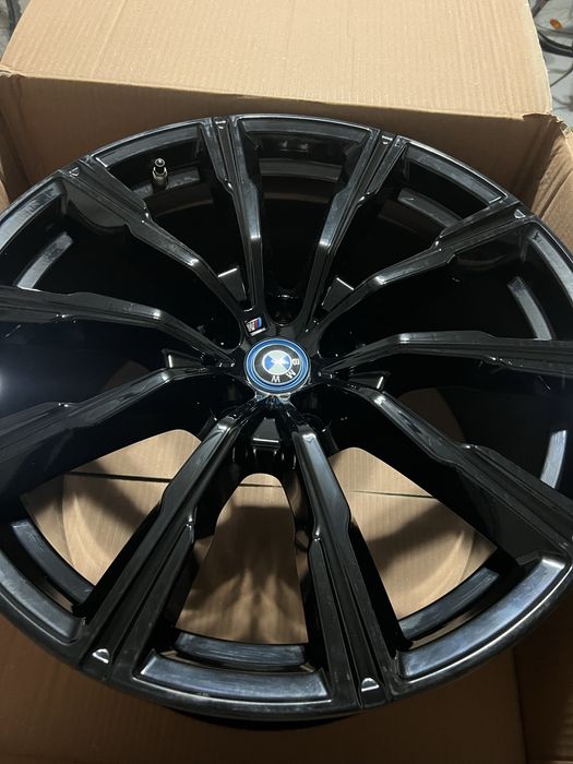 Jante BMW Originale R20 G05 G06 M740 Negru Lucios