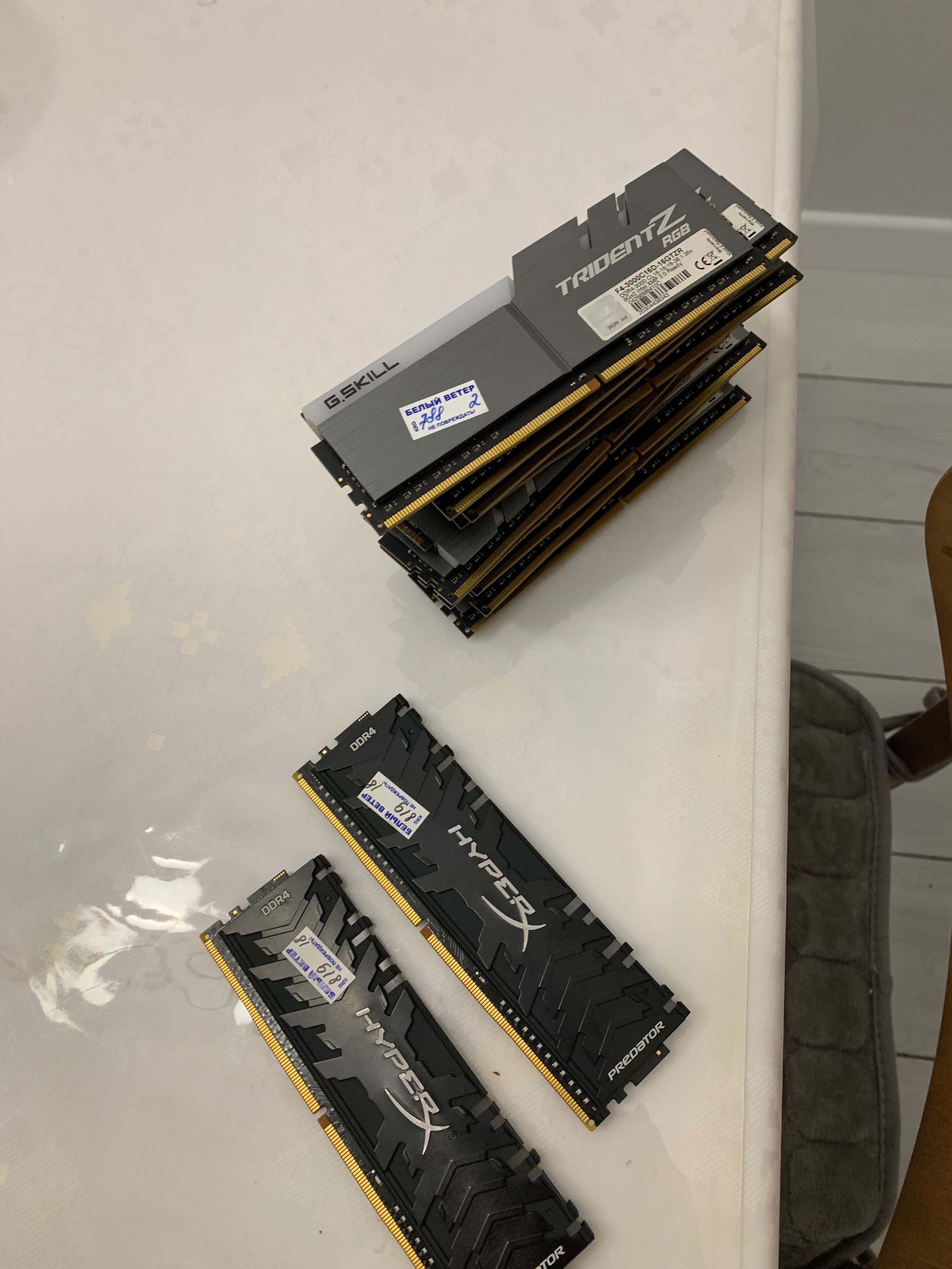 Оперативная память DDR4 kit 16gb