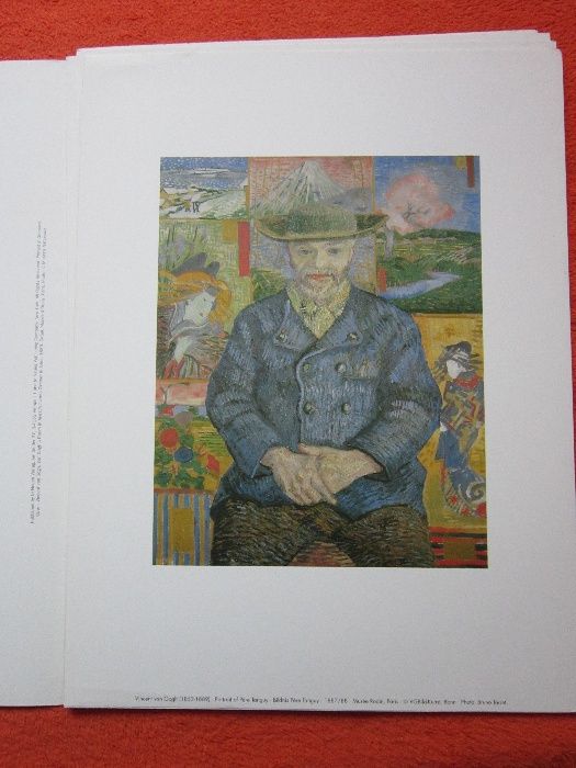 cadou inedit si rar Vincent van Gogh 5 bucati  Germania 1990