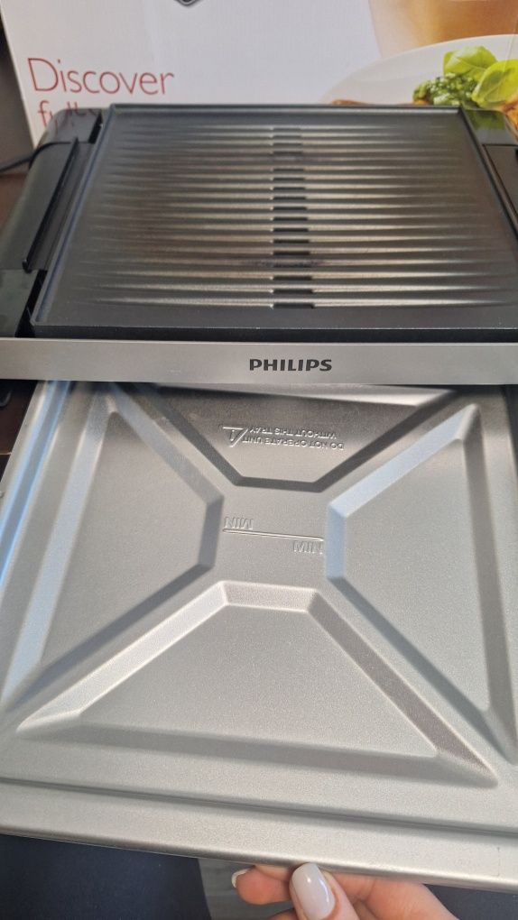 Grătar electric Philips HD4417