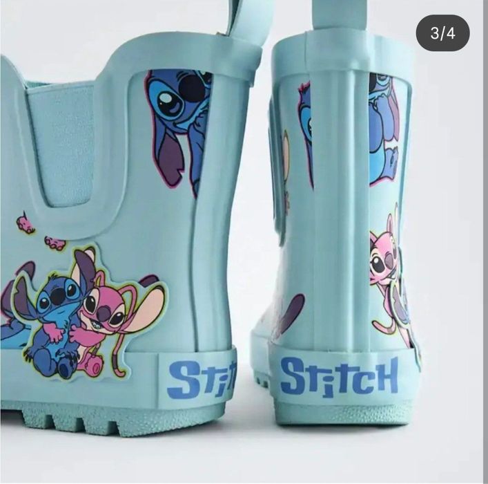 резиновые сапожки Стич