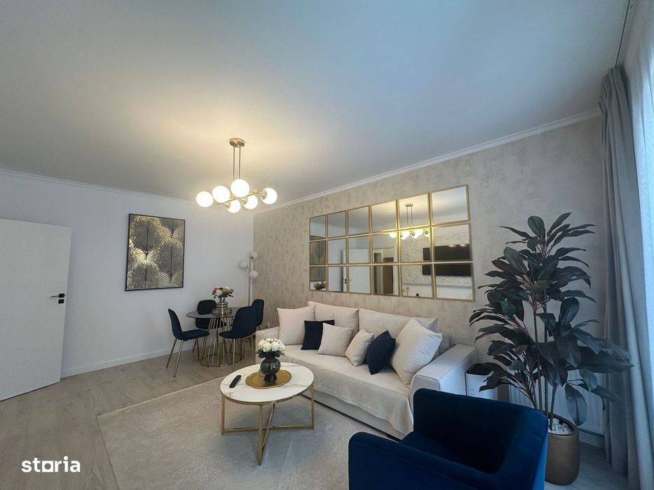 Apartament modern, complet mobilat și utilat – 2 camere
