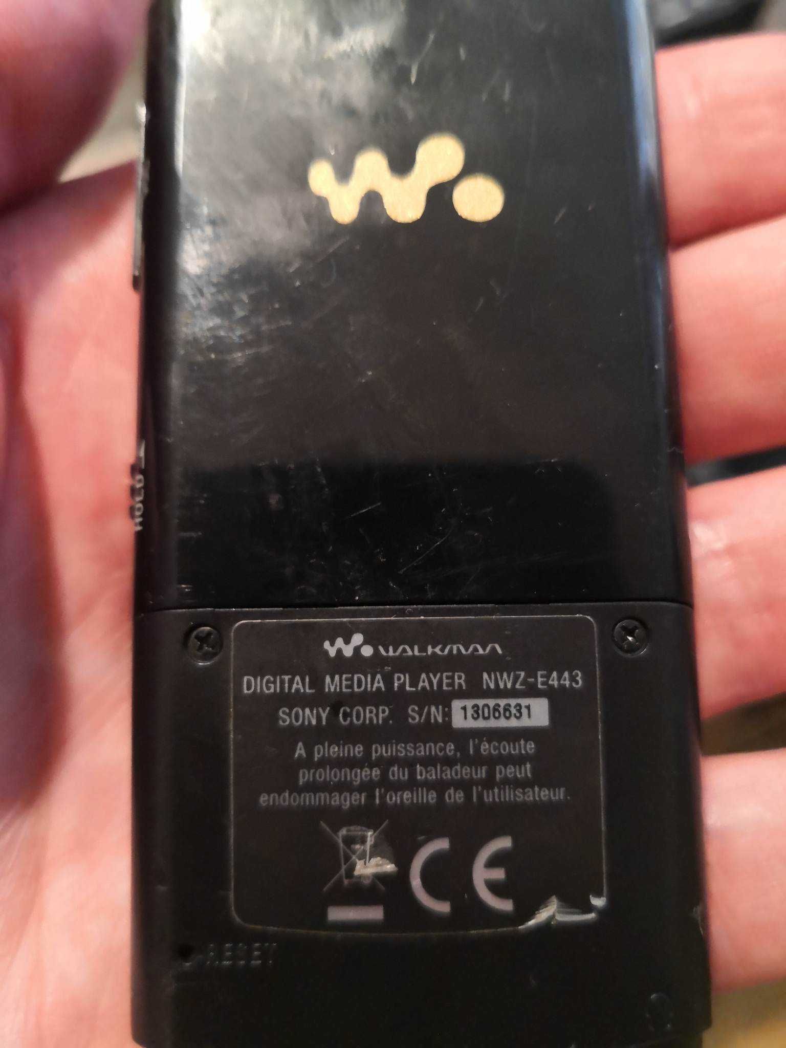 Плейър Sony Walkman Model NWZ-E443