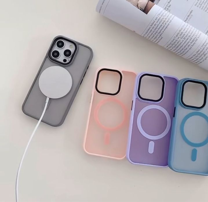 Husa compatbila Magsafe pt. iPhone 16 , 16 Pro , 16 Plus , 16 Pro Max