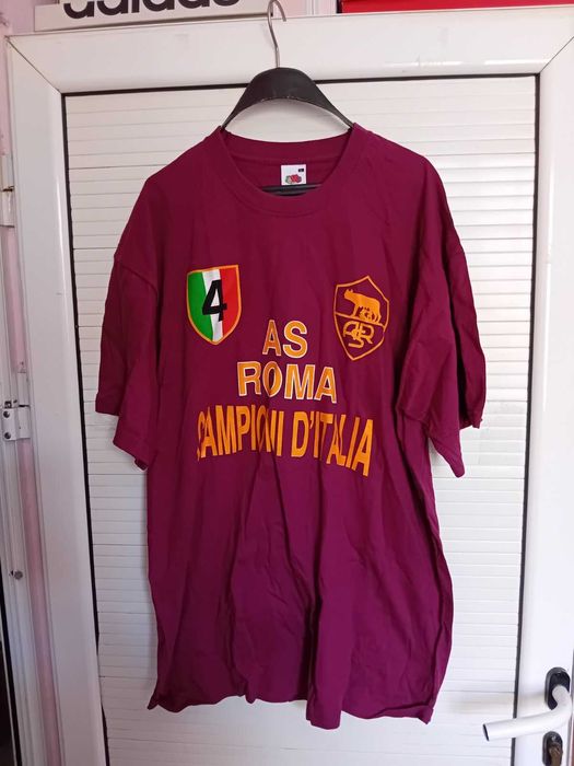 Ретро фенска шампионска тениска на Рома