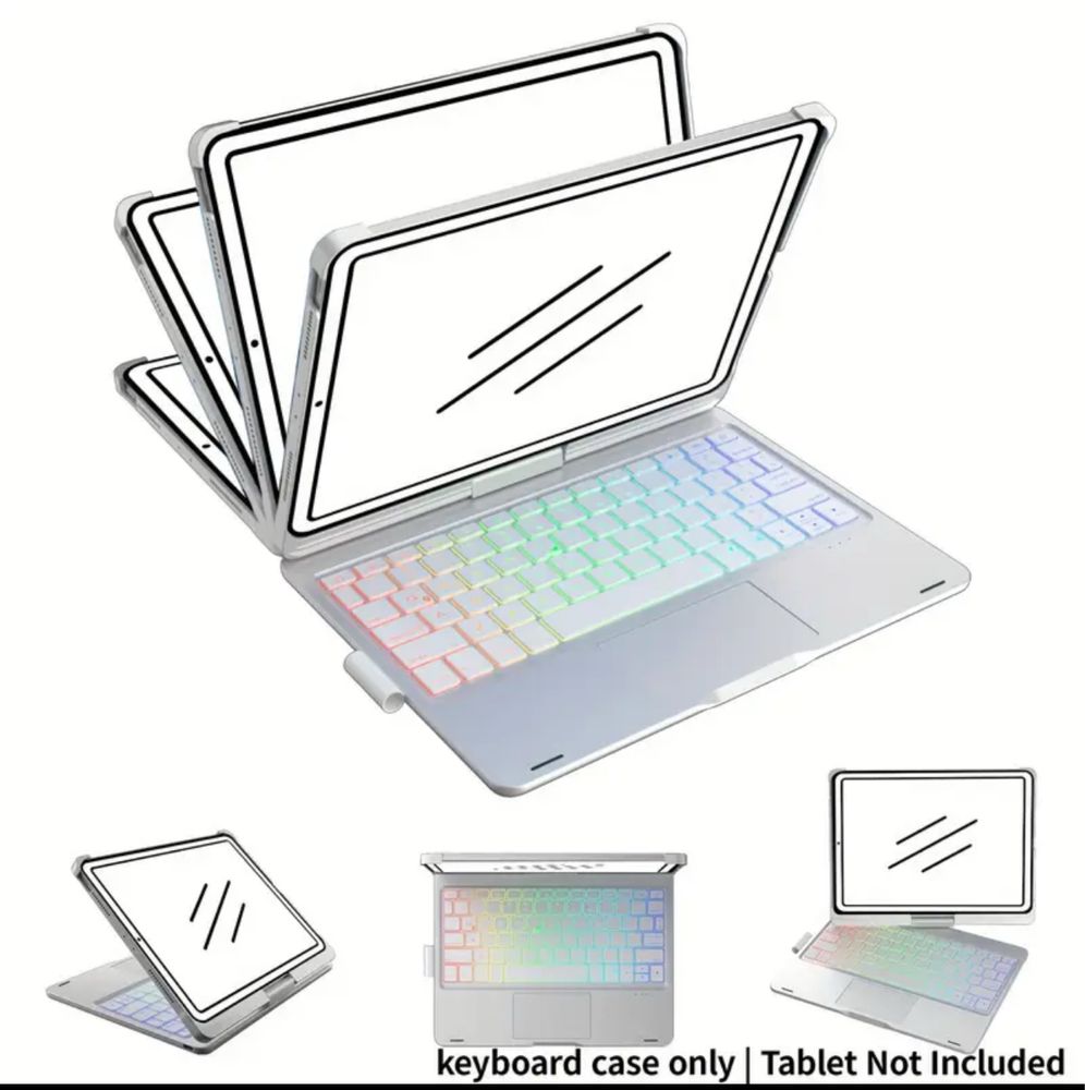 Клавиатура за iPad (10.9”, 2022) и iPad 11th Gen (A16, 2025)
