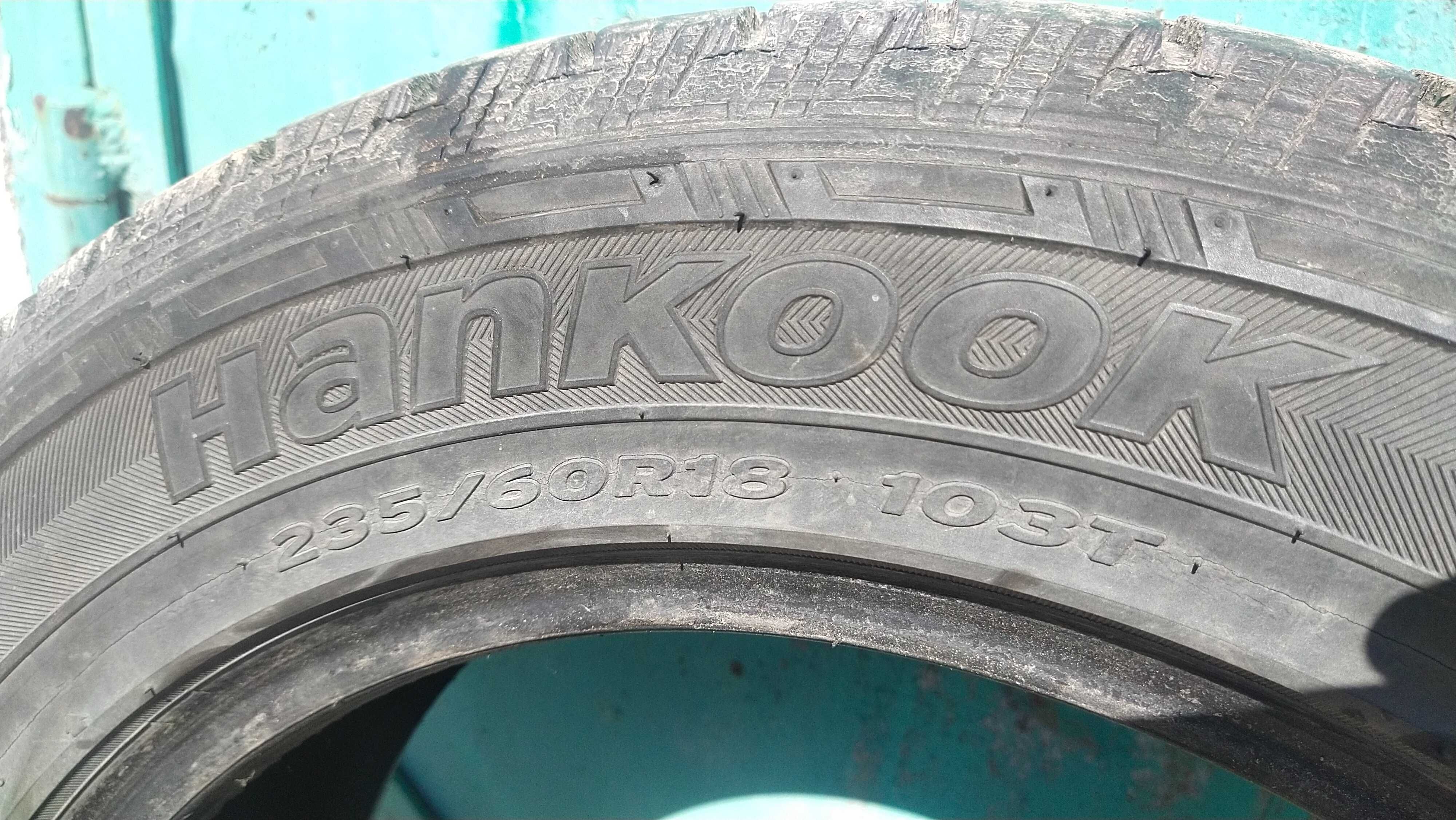 Зимние нешипованные шины Hankook Nordik 235/60 R18