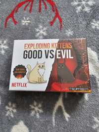 Joc de societate Exploding kittens good vs evil nou