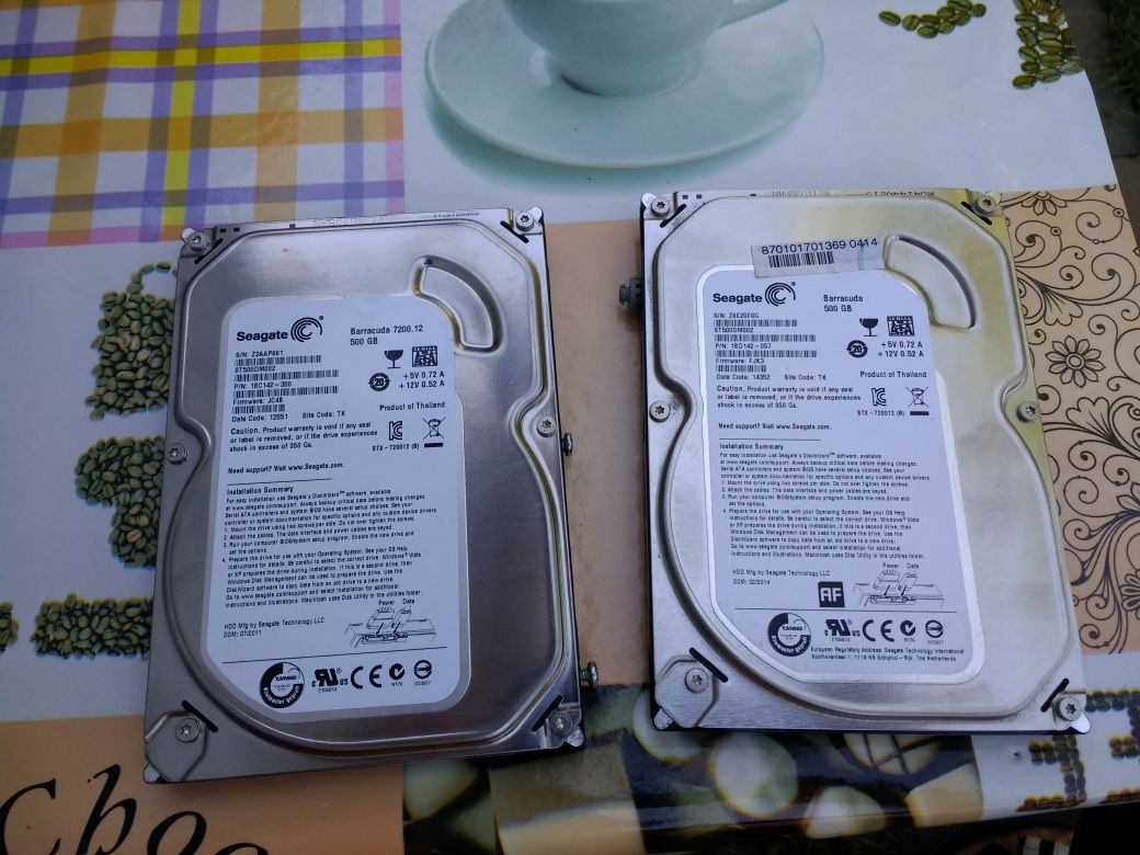 Vind Seagate 500 GB Barracuda