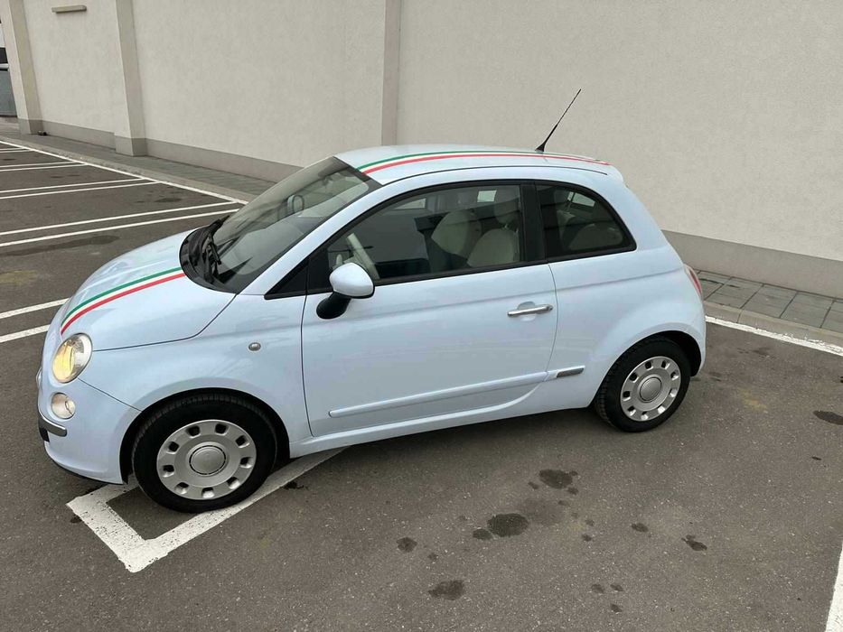 Fiat 500,Automatic,Model Italy,Baby blue,Euro 5