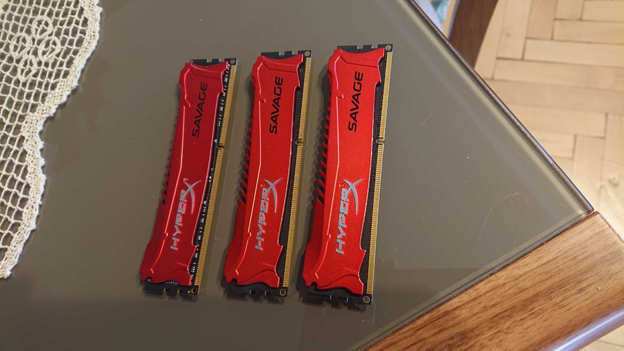 RAM памет Kingston Hyper X Savage DDR 3 1600MHz 16GB