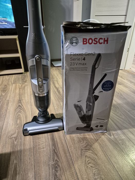 Вертикална прахосмукачка Bosch flexxo gen2  Serie 4