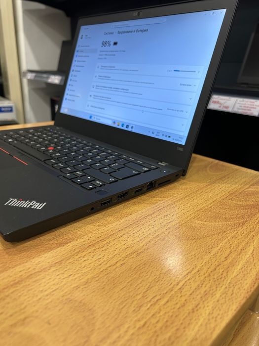 Като нов! Лаптоп Lenovo ThinkPad Т480 i5/8GB/256GB с 3 мес. гаранция!