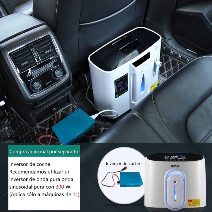 Concentrator de oxigen DEDAKKJ, 90%±3%  1-8 L / min reglabil