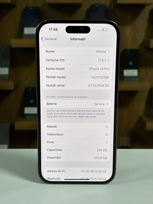 iPhone 14 Pro | 256 GB | Neverlocked | Doar telefon