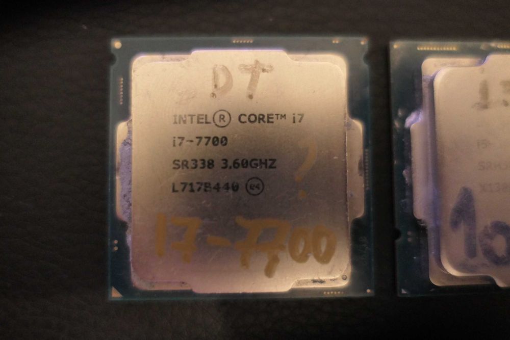 DEFECT Procesor Intel Core i5-10500T i7-7700 i7-4770 i7-3770 cu erori