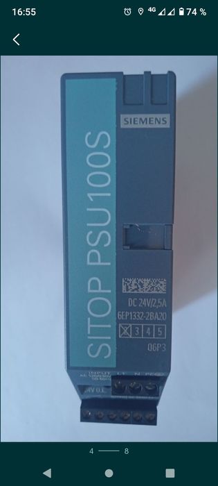 Surse 24 v siemens și murr