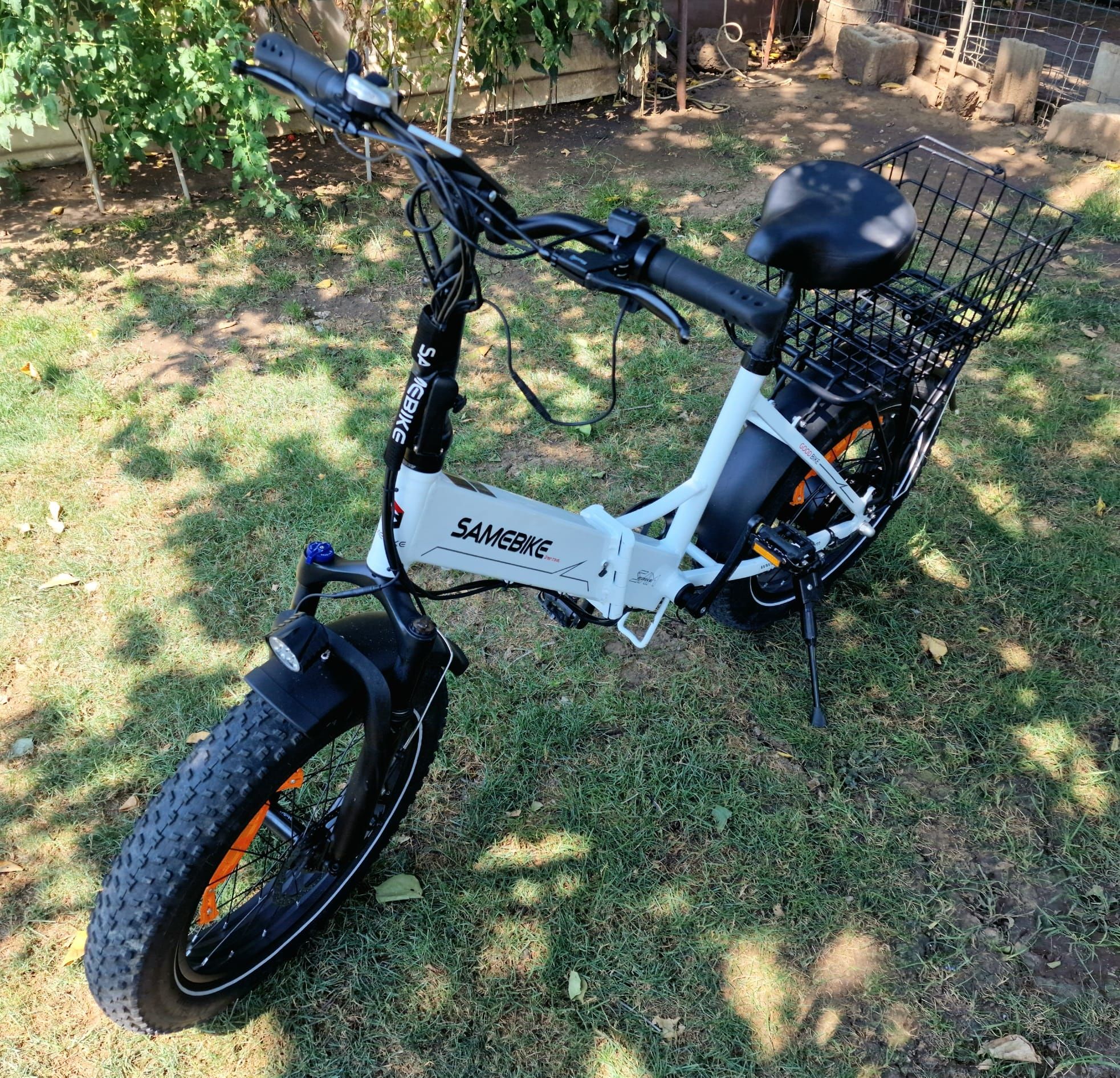Bicicleta pliabila electrica Samebike