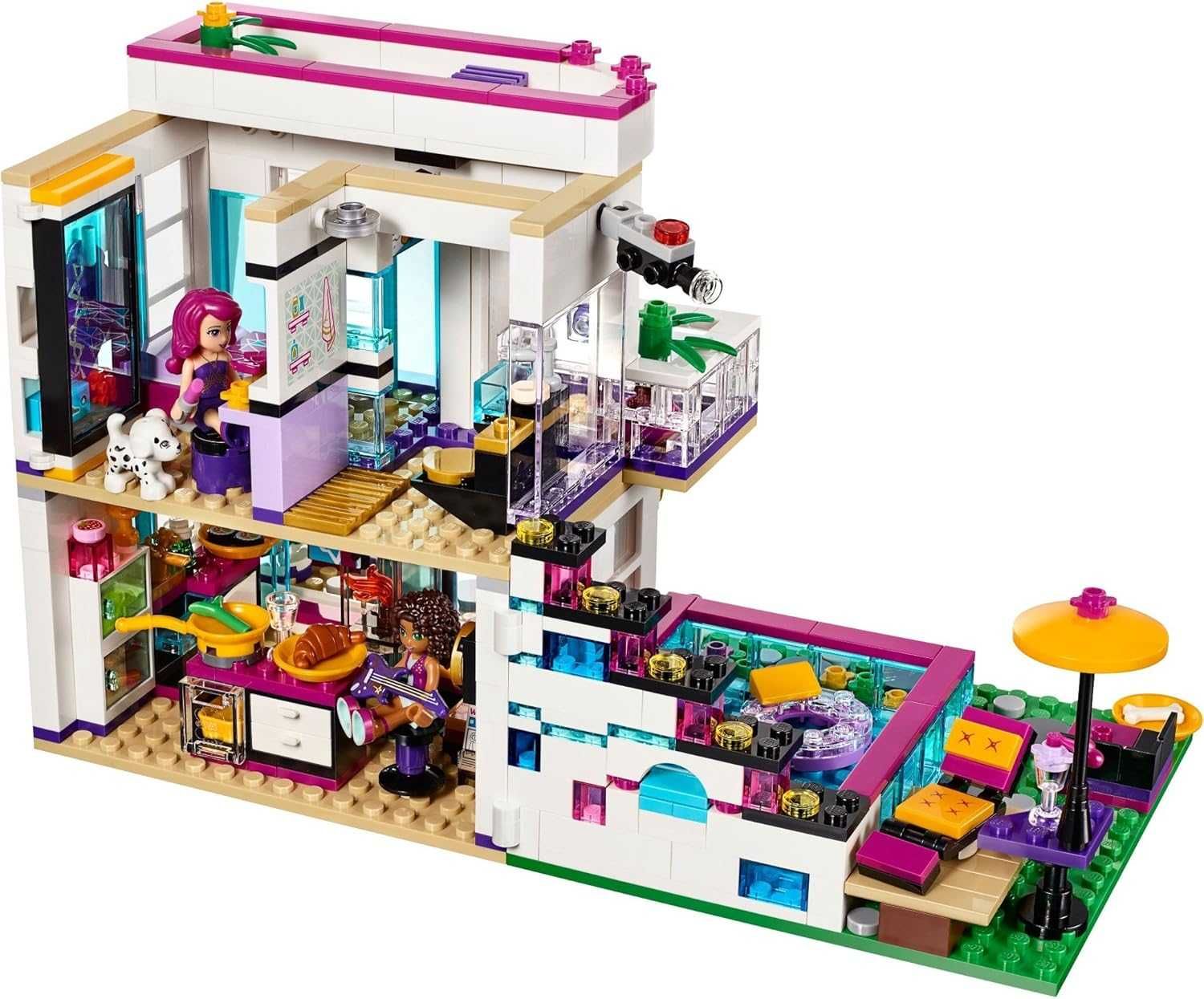 NOU TIP brand L joc fete Friends Casa vedetei pop Livi 41135