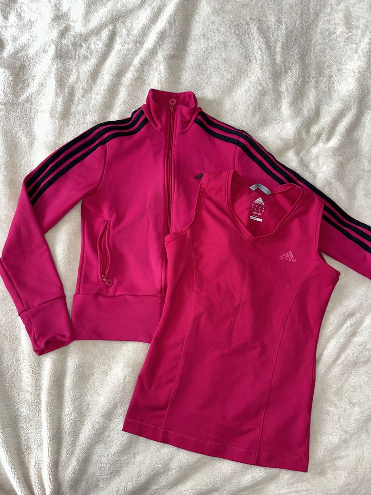 Оригинален Adidas суичър и потник S размер